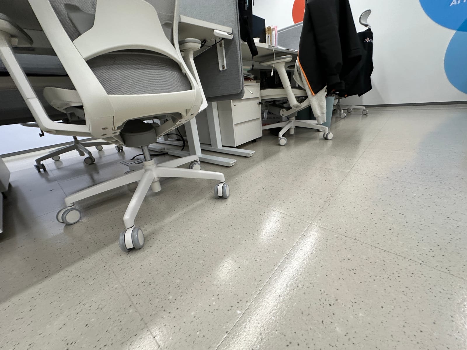 익산 어양동 학교청소 시공 사진